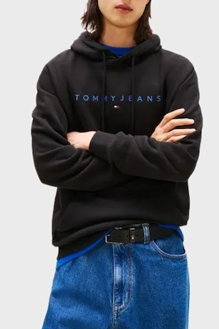 Tommy Jeans Erkek Sweat Dm0dm20746 0gk Siyah Siyah
