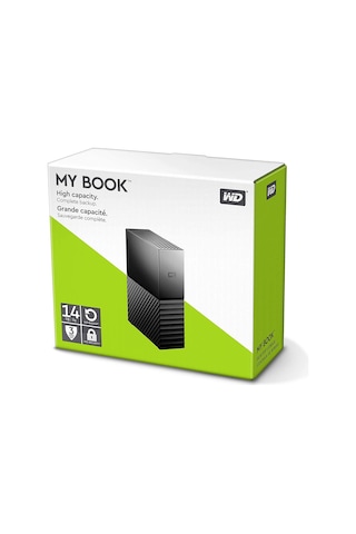 WD My Book WDBBGB0140HBK-EESN 14 TB 3.5" USB 3.0 Taşınabilir Disk
