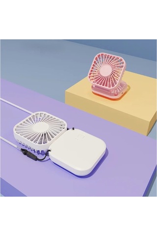 Taşınabilir Kompakt Masa Fanı Çok Renkli