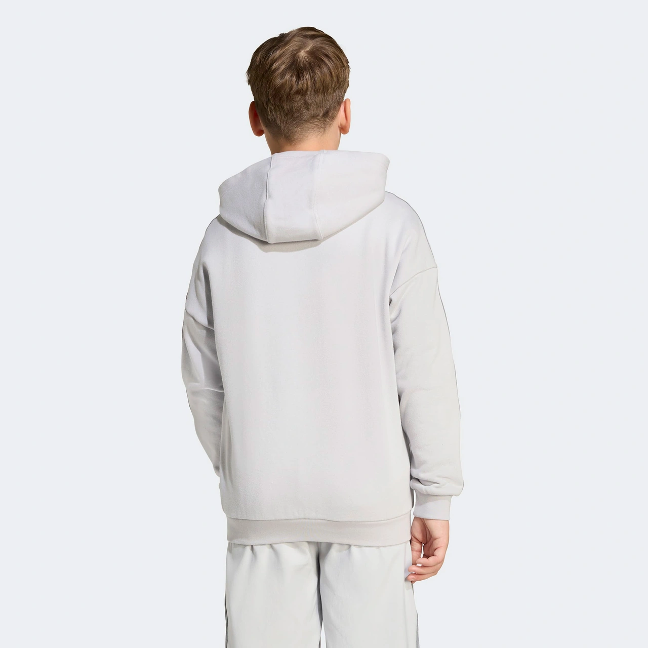 adidas Hoodıe Çocuk Gri Sweatshirt Jw7725 Gri