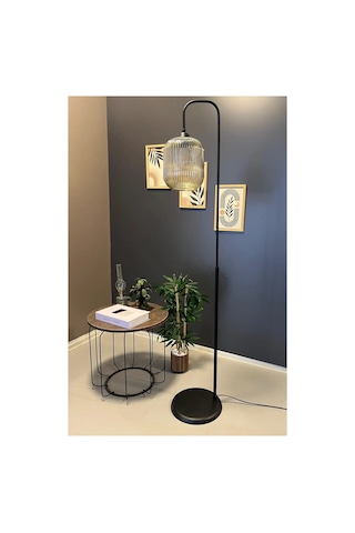 Luster Siyah Lambader Metal Go Vde U Fleme Camlı Dekoratif Metal Tasarım S Ik Yerden Aydınlatma ...