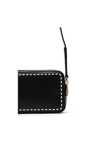 Michael Kors Jet Set Contrast Stitch Crossbody Bag 32t4gj6c1l Siyah