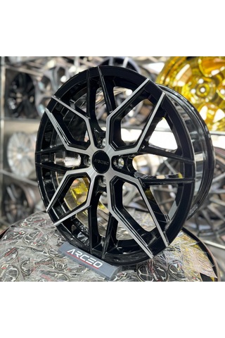 17'' 4x100 Arceo Valencia Black Diamond Jant Modeli