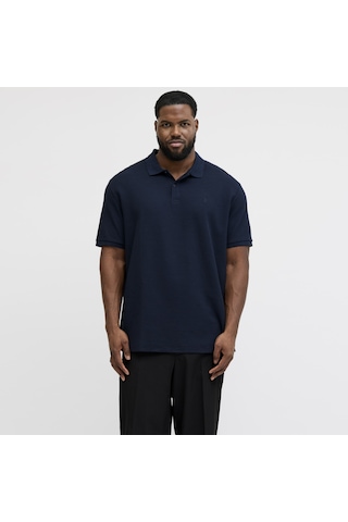 Jack & Jones Büyük Beden Polo Tişört - Austin - 12274980 Çok Renkli