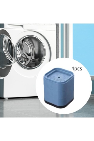 Besthome1 Suntek 4x Mobilya Yükseltici, Ağır Hizmet Uygunluğu, 7,5 Cm Yükseklik Mavi