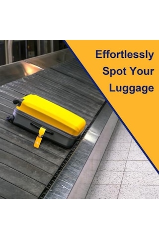 Besthome1 6 Adet Rehber Plastik Bagaj İsim Kartı Tanımlayıcıları Seyahat Çantası Etiketleri
