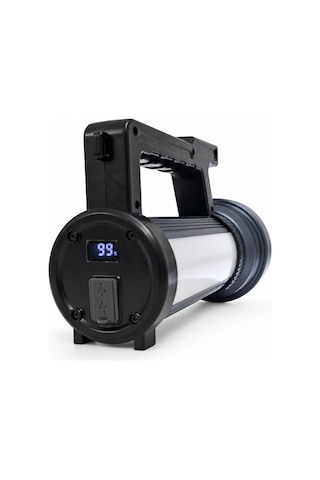 100w Işık Gücü 7.800 Lümen Şarjlı Güvenlik Feneri Wt-399 Standart