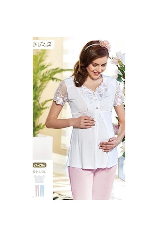 Flz 24-286 Yeni Sezon Hamilelohusa Pijama Takımı