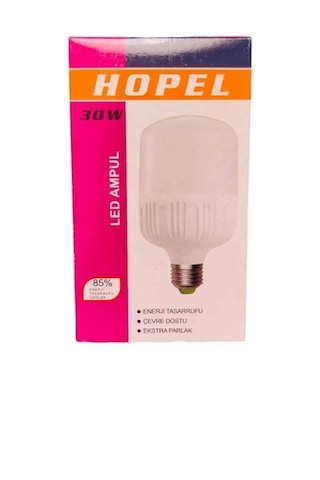 Hopel 30 W Büyük Boy Led Ampul 1 Adet