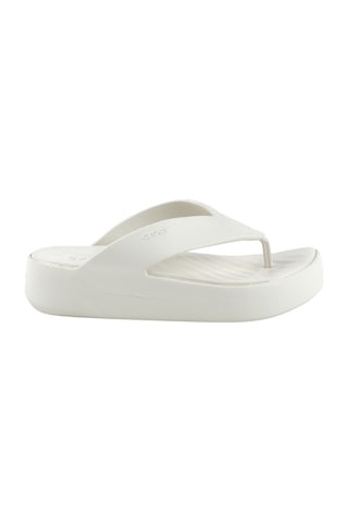 Crocs Getaway Kadın Krem Terlik 209410-160 Krem