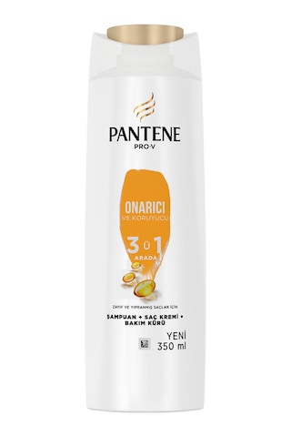 Pantene Onarıcı ve Koruyucu 3'ü 1 Arada Şampuan 350 ML