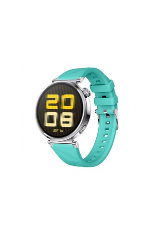 Sneezy Huawei Watch Gt5 41mm İle Uyumlu Prism Metal Tokalı Soft Yumuşak Silikon Kordon