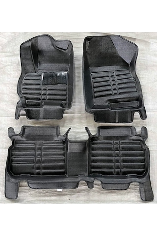 Chery Tiggo 7 Uyumlu 2021 Sonrası 5d Havuzlu Karbon Dizayn Paspas Seti