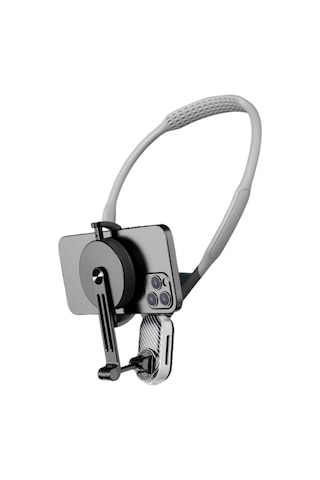 Wezone İphone 15/14/13/12 Uyumlu Manyetik Boyun Tutucu - Elserbest Pov Video Kaydı İçin Esnek Ve Stabil Tutucu