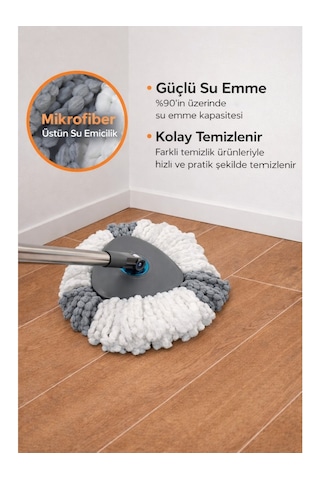 Cleova Duoclean Ve Cleanmate Yedek Mop Başlığı