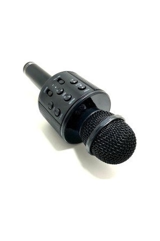Karaoke Bluetooth Mikrofon Hoparlör Aux Usb Micro Sd Kart Girişli