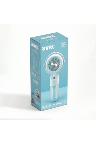 Avec Av-f834 Usb Şarjlı Su Spreyli Mini Fan