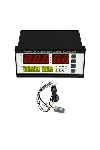 Xm-18 Ac 220v Dijital Nem Ve Sıcaklık Kontrol Cihazı Otomatik Kuluçka İnkübatör Termostat