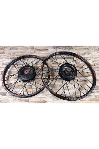 Ride İt Komple Takım Jant 120x19 / 120x17 Kampanalı Model ,1