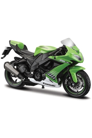 Kawasaki Ninja Zx-10r Model Motorsiklet 1/18 Model Motosiklet