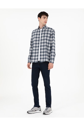 Pierre Cardin Erkek Lacivert Jean Pantolon 50294576-vr033 Lacivert