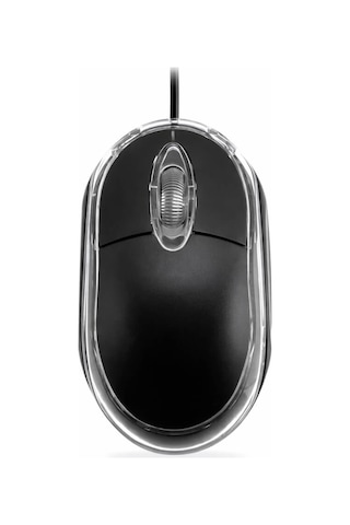 3 Adet - Koodmax Usb Optik Mouse 800 Dpı - Kablolu Maus - Işıklı W0015-n4-3adet