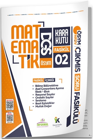 2026 DGS Matematik Kara Kutu 2.fasikül ÖSYM Çıkmış Soru Bölme Bölünebilme Mutlak Değer Modüler Set