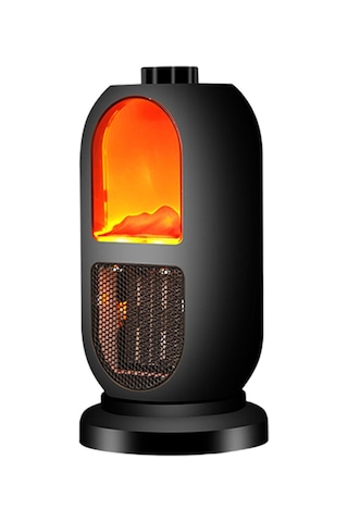 Suntek Mini Kişisel Masaüstü Elektrikli Isıtıcı İç Siyah