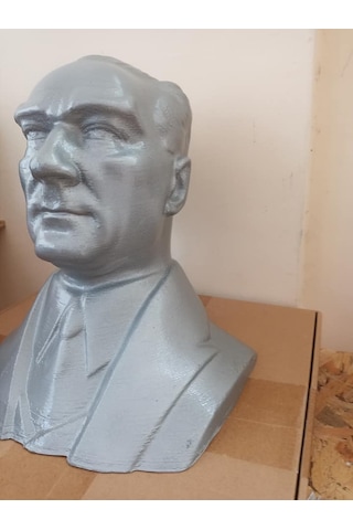 Atatürk Büst Boyasız Ham Gönderim