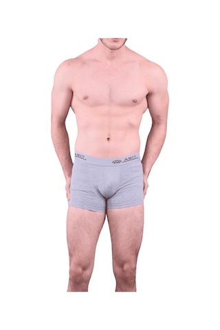 Anıt 1115 Erkek Likralı Boxer Esnek Boxer 3'Lü