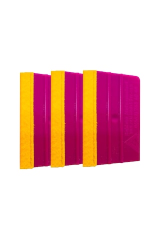 Esnek Çizmeyen Keçeli Ragle Folyo Cam Filmi Sticker Kaplama Aracı 50 Adet