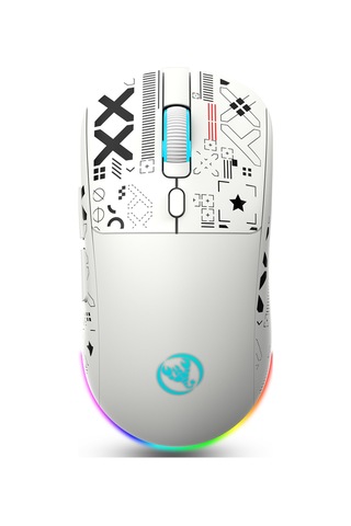 T90 Kablosuz 3 Modlu Mouse -650 Mah Batarya - 4800 Fps Özel Baskılı Tasarım - Rgb Diğer