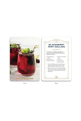 Gin Cocktail Cards A Z: The Ultimate Drink Recipe Dictionary Deck
