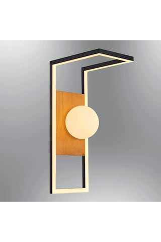 Özcan Aydınlatma 1416-apl Aplik Meşe Meşe