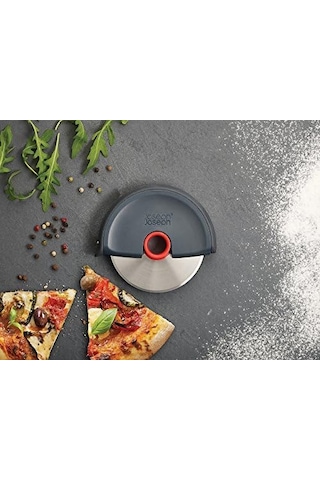20038 Disc Easy-clean Pizza Diski, Gri/kırmızı