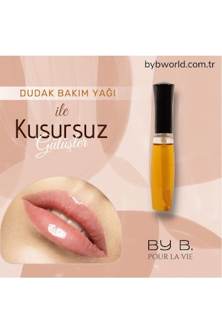 By B. Pour La Vie Dudak Bakım Yağı 8ml 0