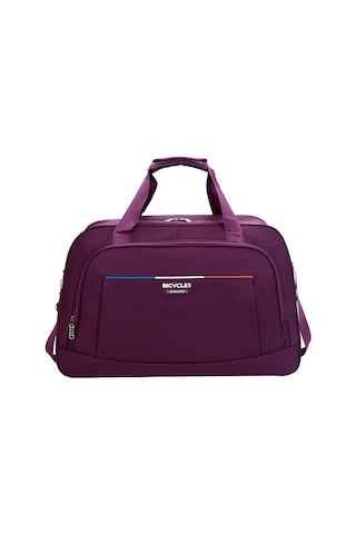 Büyük Kapasiteli Seyahat Seyahat Taşınabilir Bagaj Çantası Eğlence Spor Çantası Mor