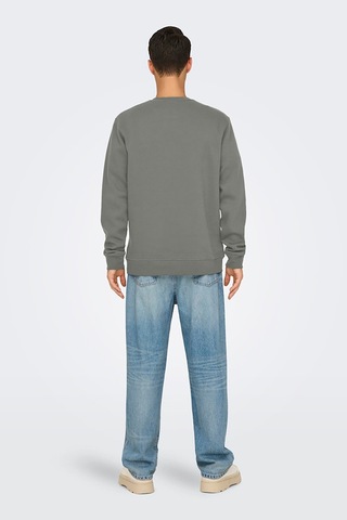 Only & Sons Dawson Erkek Yeşil Sweatshirt - 22033193 Yeşil