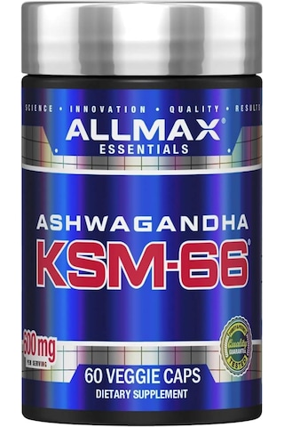 Allmax, Essentials Ashwa/gandha Ksm-66 60 Caps
