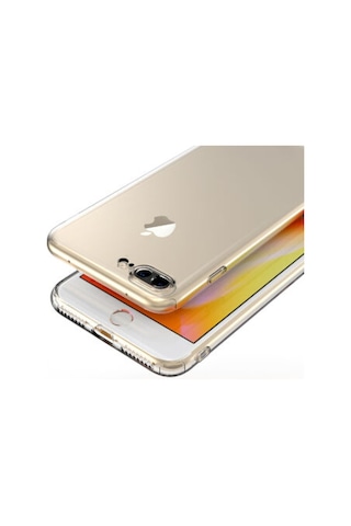 Apple Uyumlu iPhone 7 Plus 8 Plus Kilif Seffaf Silikon Kamera Korumali Tipali 390575764