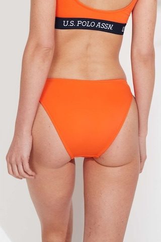 U.S. Polo Assn. Kadın Turuncu İnce Kenar Bikini Alt 21510
