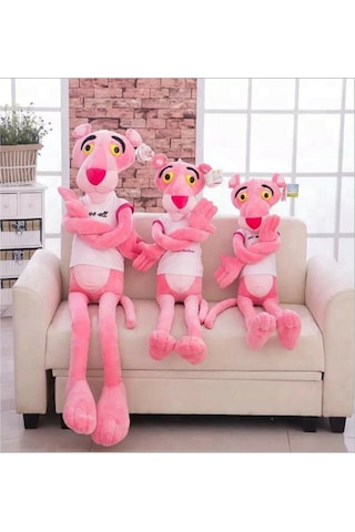 Dev Boy 80 CM Peluş Pembe Panter