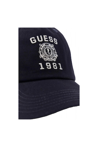 Guess Baskılı Beyzbol Erkek Lacivert Şapka M6rz08wk790-g7v2 Lacivert