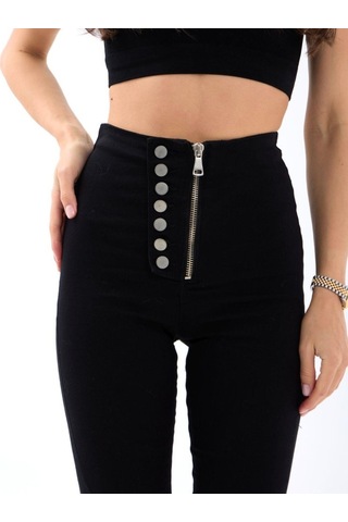 6007 Pantolon-siyah Si Yah