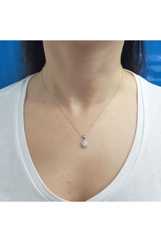 Lova Pırlanta Gün Işığı Kolye - 2030036