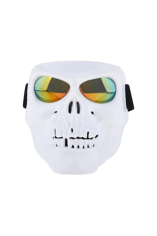 Forte Gt Tex 710 Jet Maske Bisiklet Motosiklet Kayak Çok Amaçlı Sarı Cam Aynalı Gözlük Çok Renkli