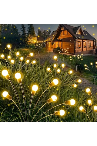 Bahçe Işıkları-yeni Yükseltilmiş Güneş Enerjili Ateşböceği Çok Renkli