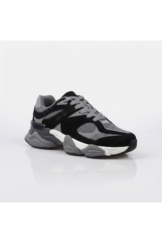 Lescon Ghost 3 Easystep Rahat Konforlu Yürüyüş Koşu Günlük Sneaker Erkek Spor Ayakkabı Füme
