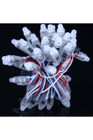 Rgb Pixel Led 12Mm(Ws2801 Ic) - 10 Adet