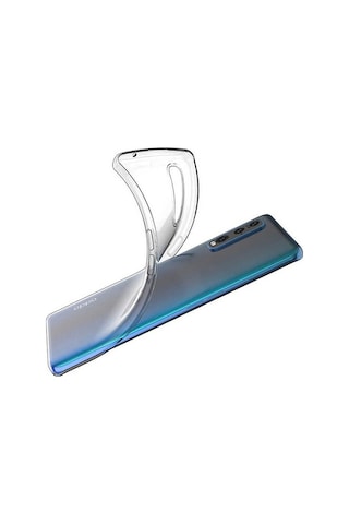 Oppo Uyumlu Reno 3 Pro 5G Kılıf Zore Süper Silikon Kapak-Renksiz